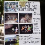 Invitación a visitar el rio subterraneo en las grutas