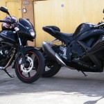 Bajaj Pulsar 200 & Suzuki R GSX 750