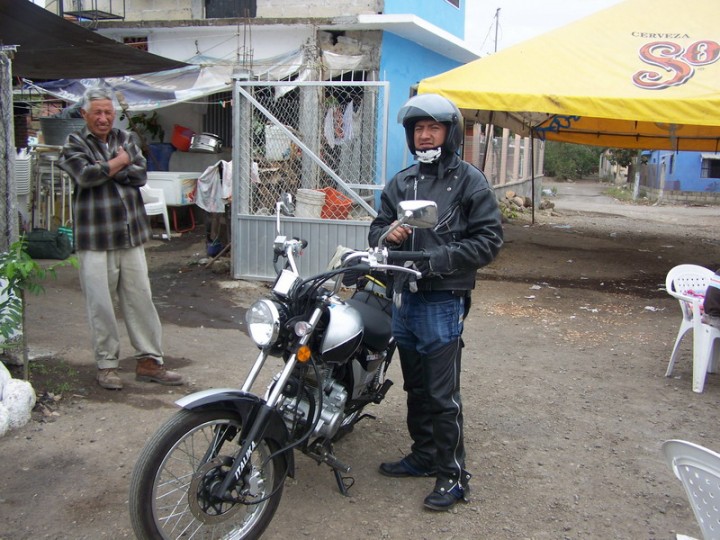 Moto Rutero en acción