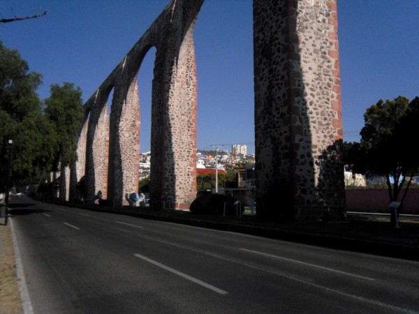 Desde el acueducto de Queretaro