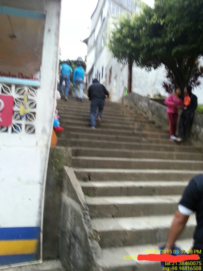 ... y más escaleras.....